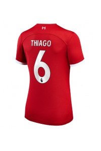 Fotbalové Dres Liverpool Thiago Alcantara #6 Dámské Domácí Oblečení 2023-24 Krátký Rukáv